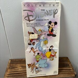VTG Disney Collection Volume Two Disney Audio CD 24 Tracks Best Loved Songs NEW